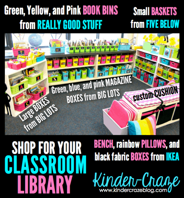 shop for classroom book organization
