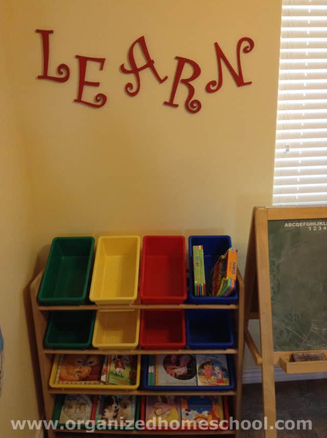 homeschool classroom words learn