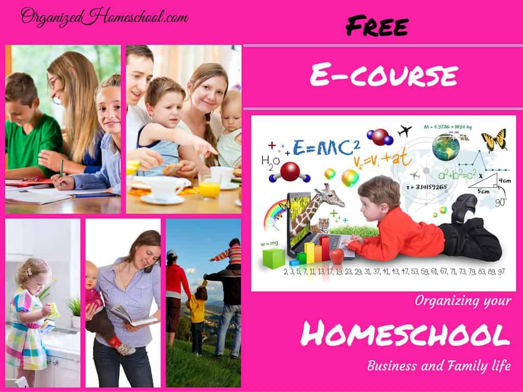 Organized Homeschool Free ECourse