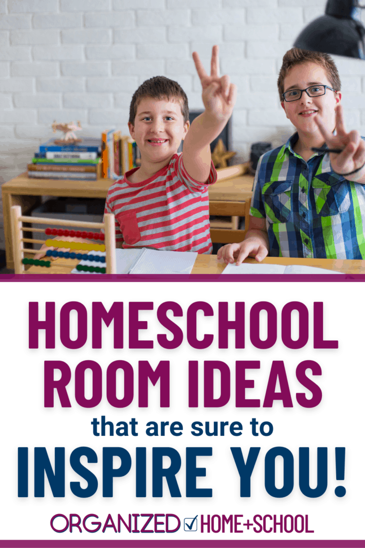 Homeschool Room Ideas That Are Sure to Inspire You - Organized Home School