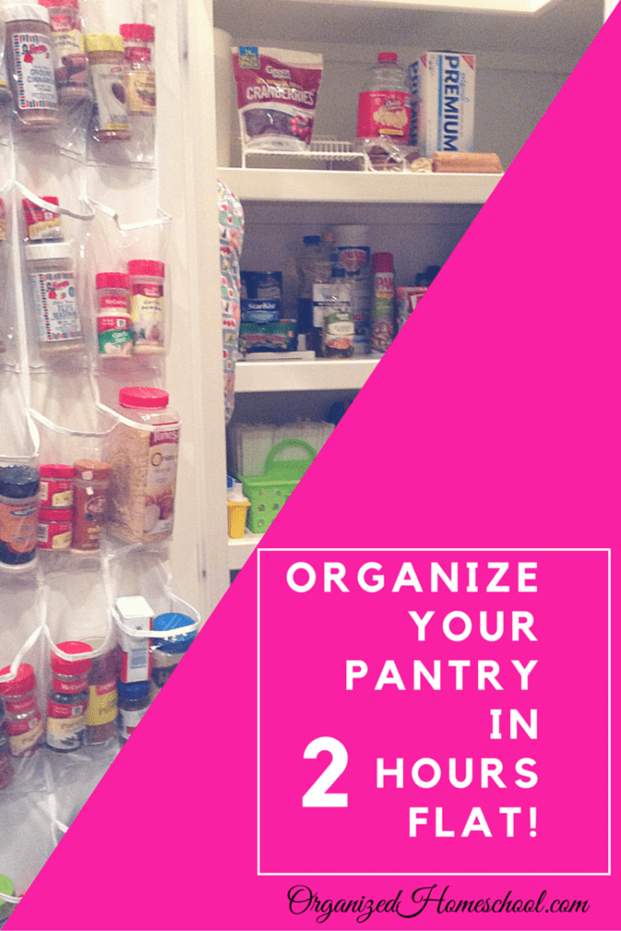 organize your pantry