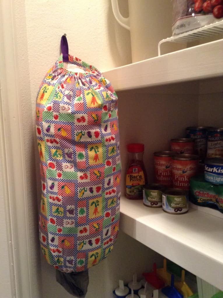plastic bag holder