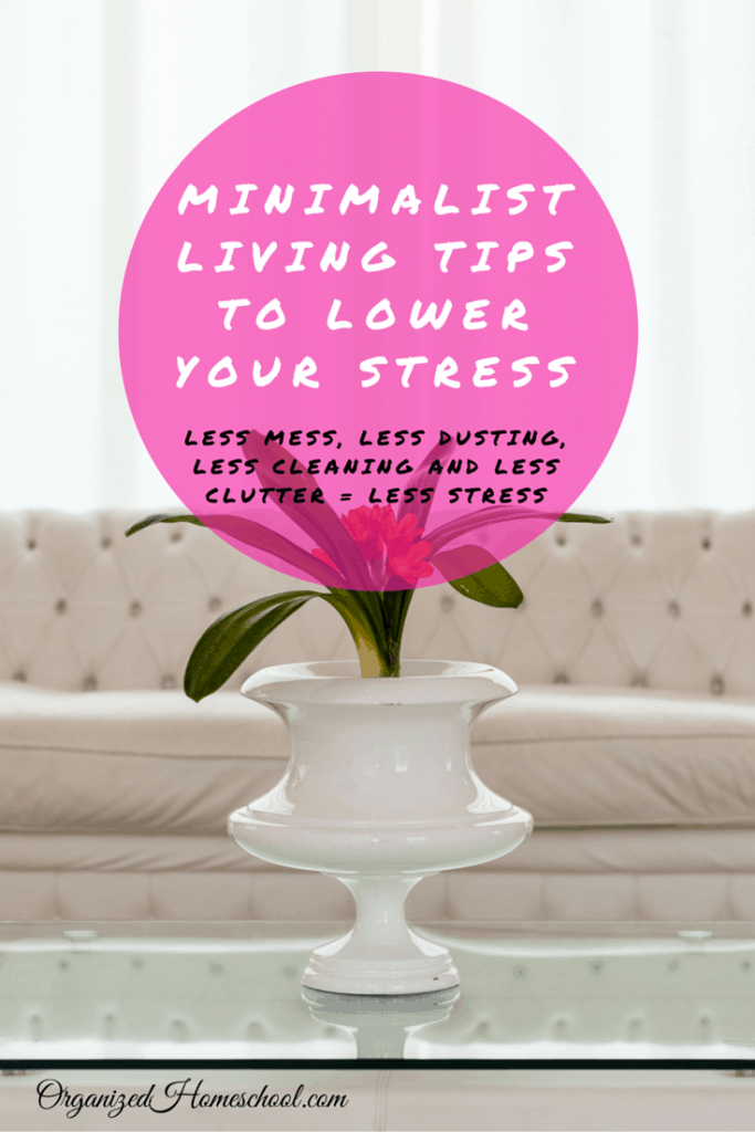  Minimalist Living Tips  to Lower Your Stress Organized 