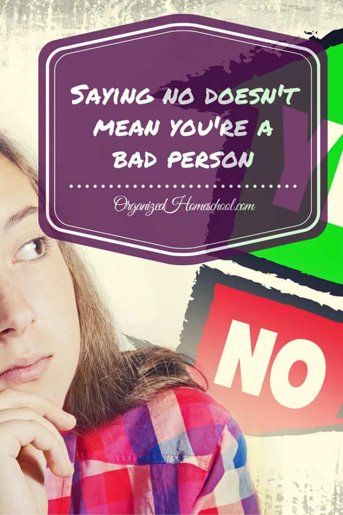 Saying No Doesn't Mean You're a Bad Person
