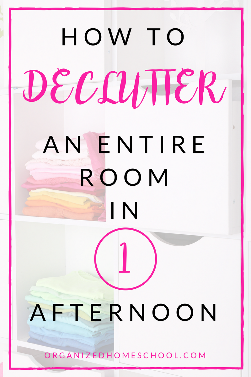 Decluttering is a dreaded, but unavoidable, task. There are a variety of ways to approach the process, but sometimes you just want to get this unappealing job done as quickly as possible. If that?s how you feel, you?ll want to read on to discover tips on how to declutter an entire room in one afternoon.