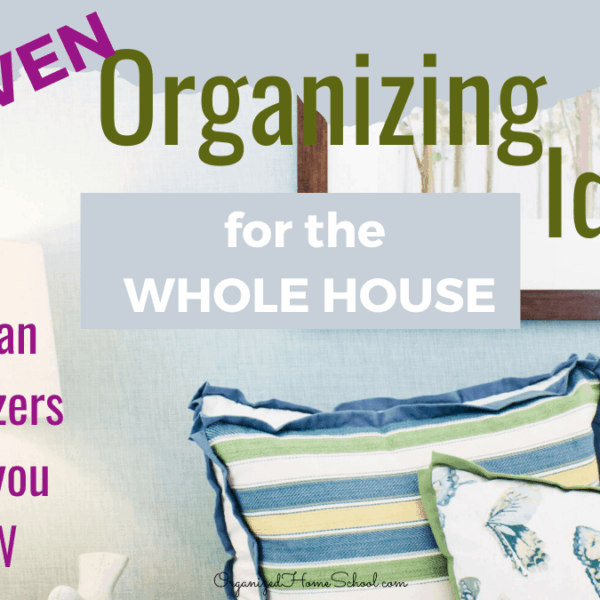 Organizing Ideas Whole House