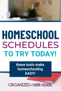 Don't start your planning until you read these tips about homeschool scheduling. They'll give you the right mindset to schedule right.