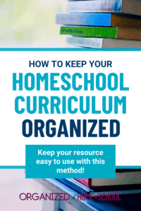 There isn't one perfect method to organize homeschool books and curriculum, but I've managed to develop a few systems that helped me regain peace and achieve a much more organized homeschool life. Read my tips.