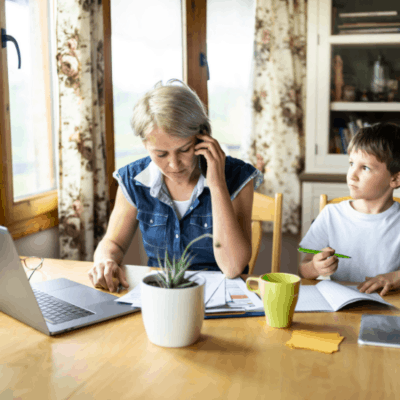 Homeschooling when you work full time can seem nearly impossible, but it's actually quite doable. In fact, thousands of families, are doing it everyday. Read to learn how.