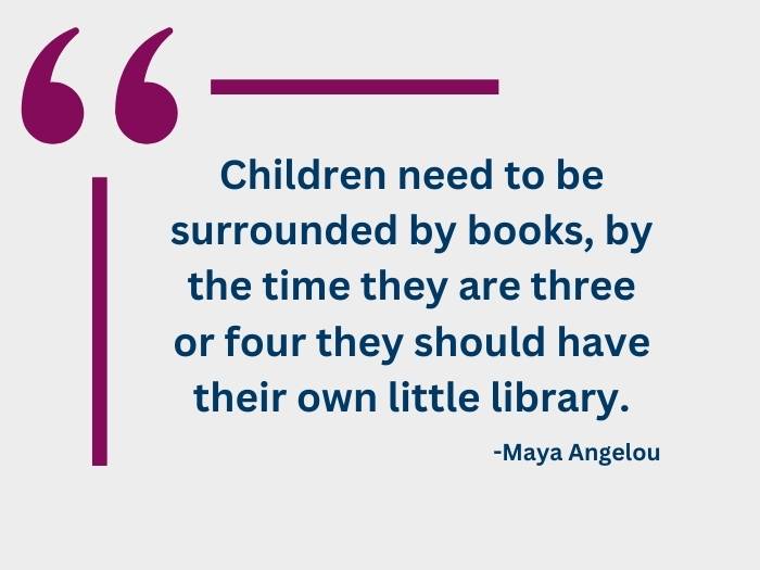 Homeschooling quote by Maya Angelou.