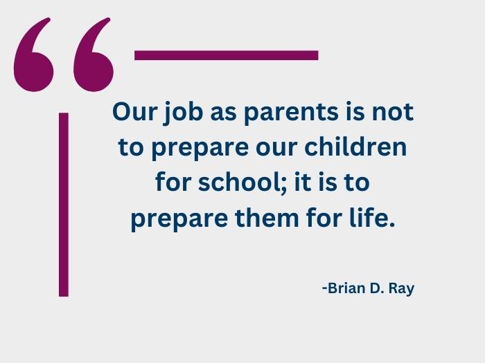 Homeschooling quote by Brian D. Ray.